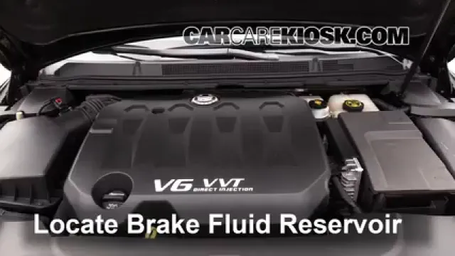 2013 Cadillac XTS 3.6L V6 Liquide de frein Ajouter du liquide